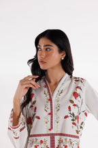 Stitched Printed Lawn Shirt + Culotte