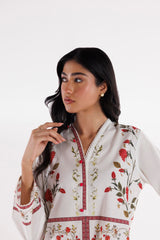 Stitched Printed Lawn Shirt + Culotte