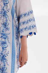 Stitched Printed Slub Shirt + Shalwar