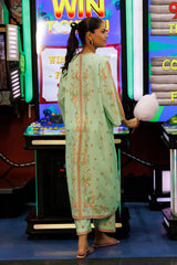 Stitched Printed Linen Shirt + Culotte