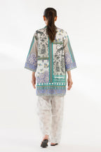 Stitched Printed Lawn Shirt + Shalwar