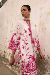 Stitched Printed Viscose Shirt + Culotte