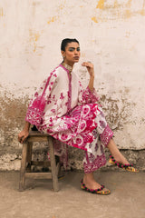 Stitched Printed Viscose Shirt + Culotte