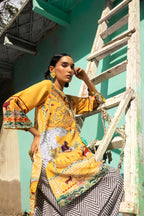 Stitched Printed Viscose Shirt + Shalwar