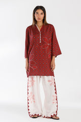 Stitched Printed Viscose Shirt + Shalwar