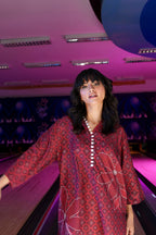 Stitched Printed Viscose Shirt + Shalwar