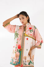 Stitched Printed Linen Shirt + Shalwar