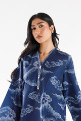 Stitched Printed Viscose Shirt + Culotte