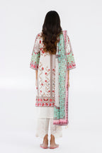 Stitched Printed Lawn Shirt + Dupatta