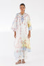 Stitched Printed Linen Shirt+ Dupatta