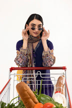 Stitched Printed Linen Shirt+ Dupatta