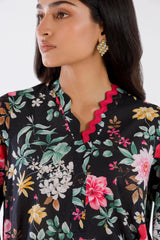 Stitched Printed Lawn Shirt + Dupatta
