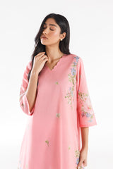 Stitched Printed Lawn Shirt + Culotte