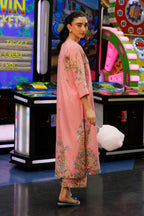 Stitched Printed Lawn Shirt + Culotte
