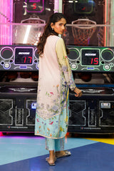 Stitched Printed Linen Shirt + Culotte