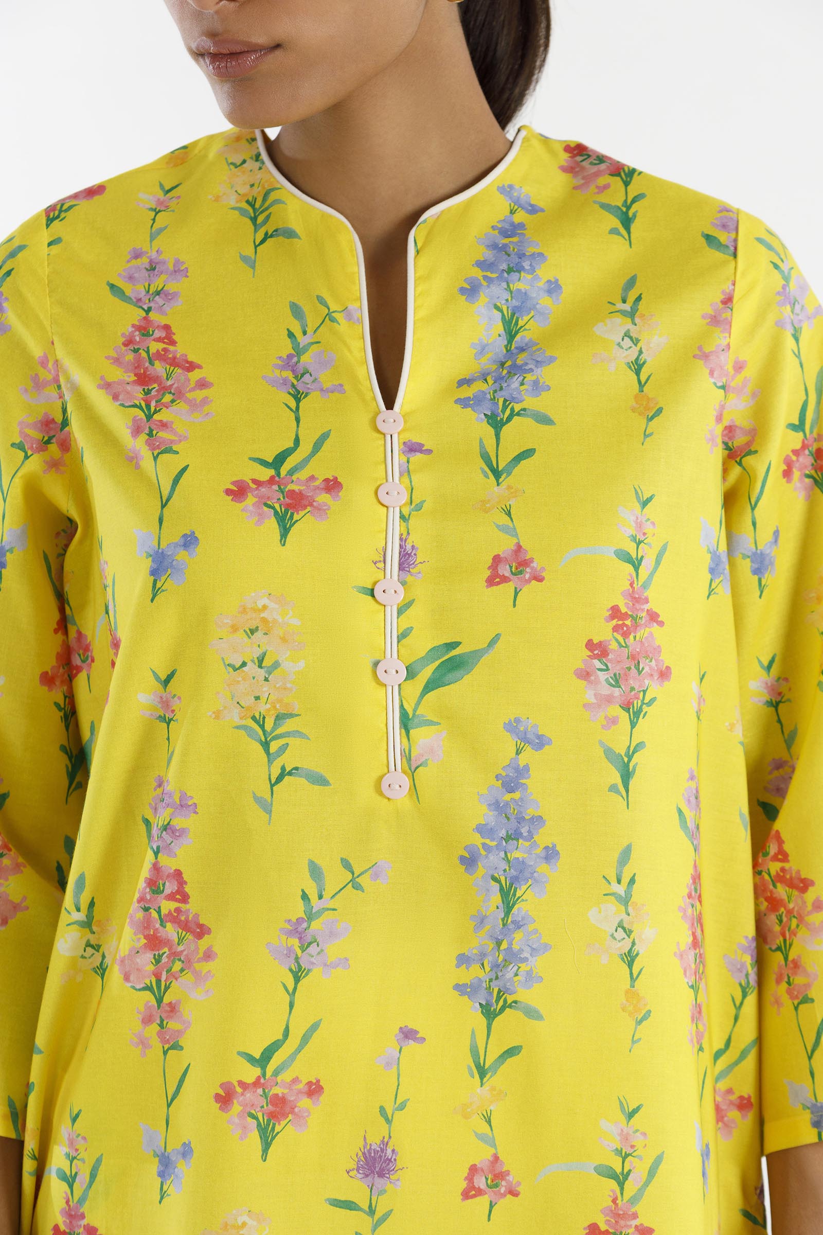 Stitched Printed Lawn Shirt+ Shalwar Secondary image