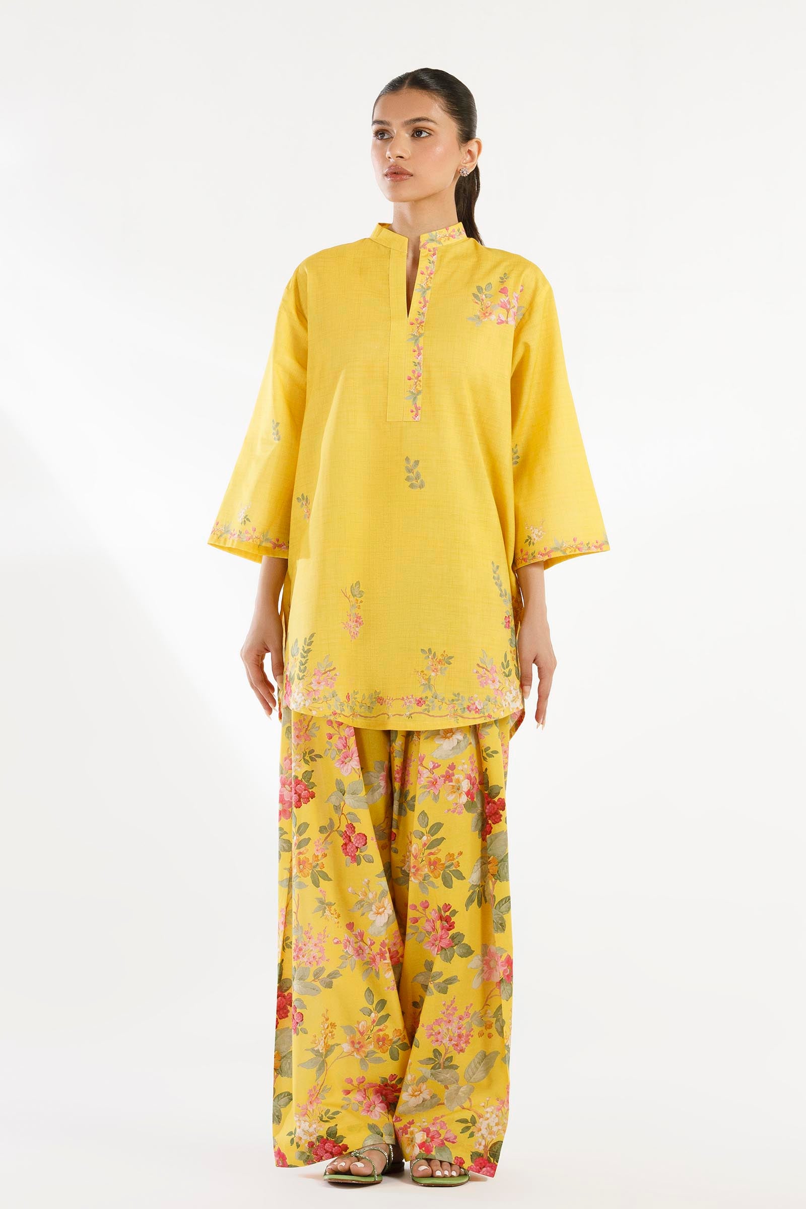 Stitched Printed Lawn Shirt+ Shalwar Main image