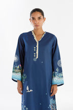 Stitched Printed Lawn Shirt+ Culotte