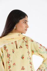Stitched Printed Viscose Shirt+ Dupatta