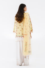 Stitched Printed Viscose Shirt+ Dupatta