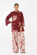 Stitched Printed Lawn Shirt + Shalwar