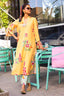Stitched Printed Viscose Shirt+ Culotte