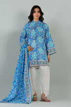 Stitched Printed Lawn Shirt+ Dupatta