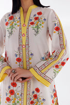 Stitched Printed Viscose Shirt+Shalwar