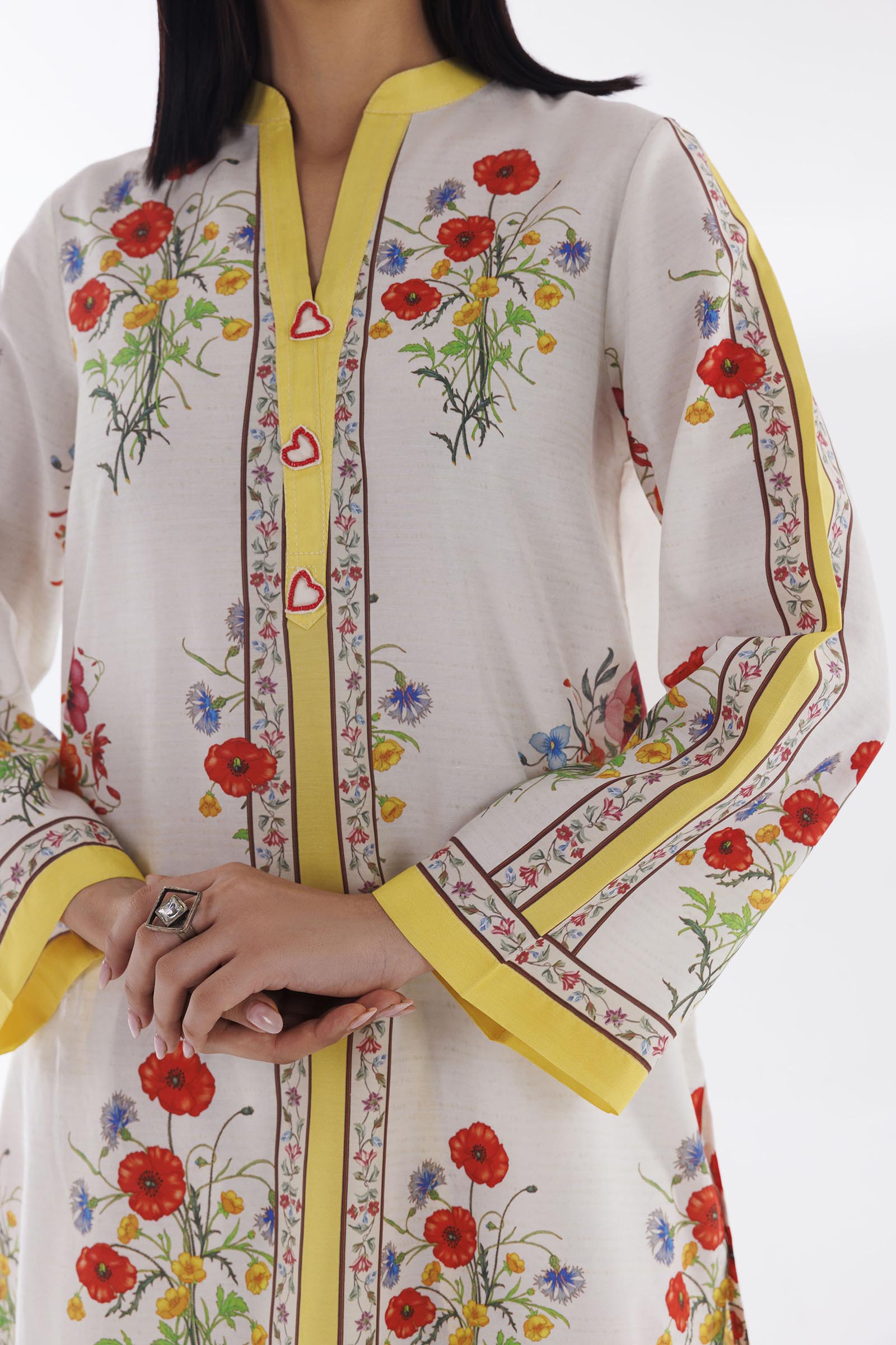 Stitched Printed Viscose Shirt+Shalwar