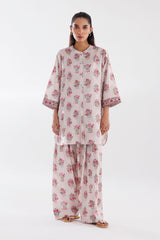 Stitched Printed Lawn Shirt + Shalwar