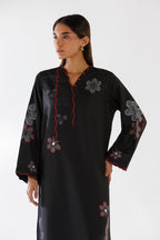 Stitched Printed Viscose Shirt + Culotte