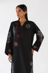 Stitched Printed Viscose Shirt + Culotte