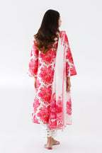 Stitched Printed Lawn Shirt+ Dupatta