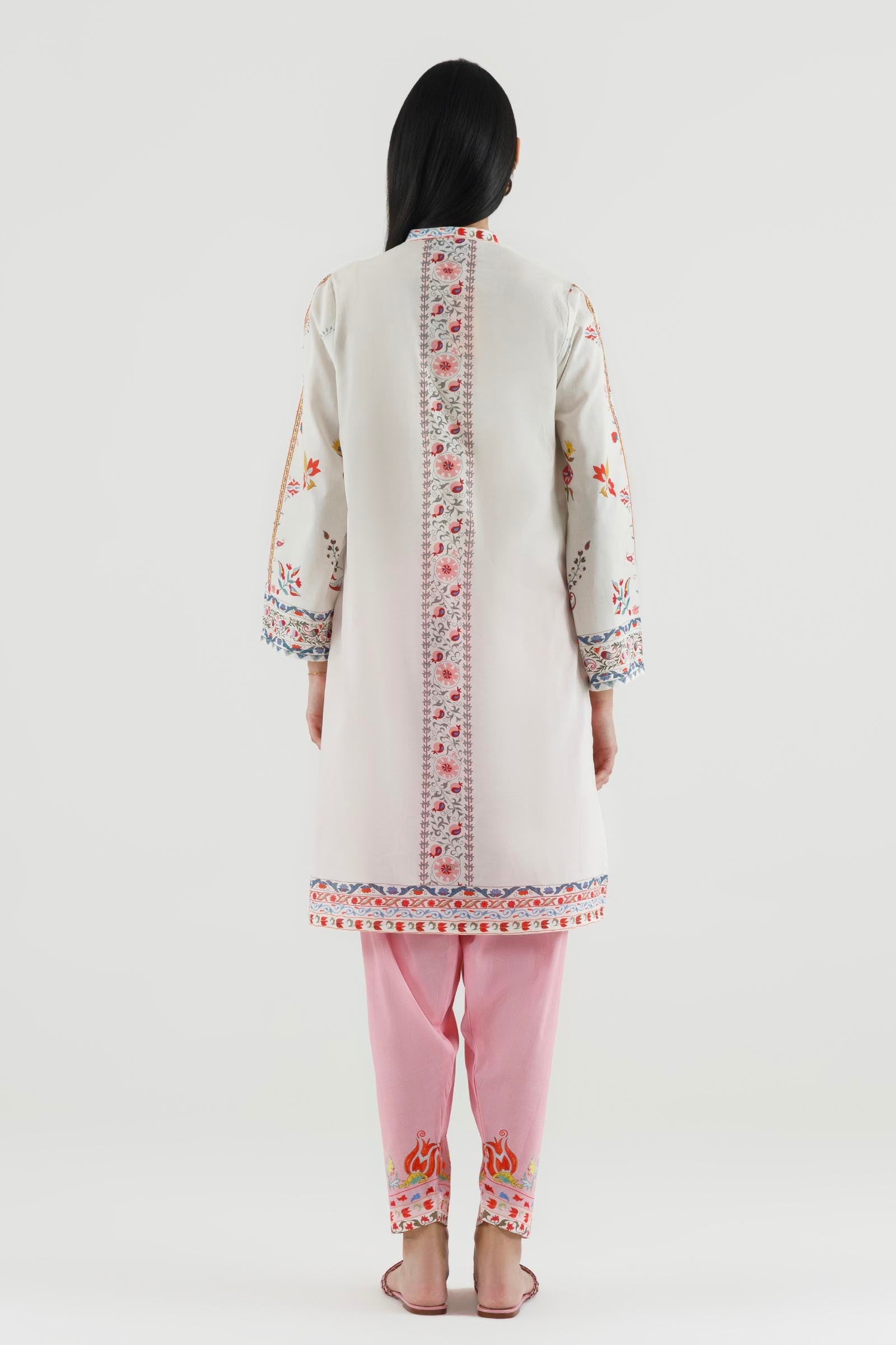 Stitched Printed Lawn Shirt+ Shalwar