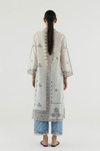 Stitched Printed Dobby Shirt+ Culotte