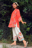 Stitched Printed Dobby Shirt+ Culotte