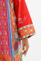 Stitched Printed Lawn Shirt+ Culotte