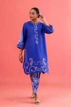 Stitched Printed Dobby Shirt+ Shalwar
