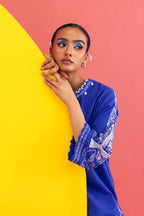 Stitched Printed Dobby Shirt+ Shalwar