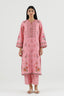 Stitched Printed Dobby Shirt+ Culotte