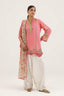 Stitched Printed Dobby Shirt+ Dupatta
