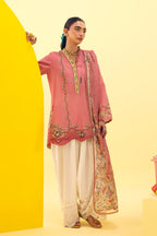 Stitched Printed Dobby Shirt+ Dupatta