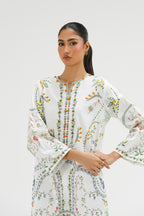 Stitched Printed Lawn Shirt+ Dupatta
