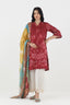 Stitched Printed Lawn Shirt+ Dupatta