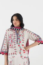 Stitched Printed Fancy Dobby Shirt+ Dupatta