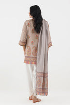 Stitched Printed Fancy Dobby Shirt+ Dupatta