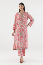 Stitched Printed Lawn Shirt+ Culotte