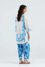 Stitched Printed Viscose Shirt+ Shalwar
