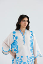 Stitched Printed Viscose Shirt+ Shalwar