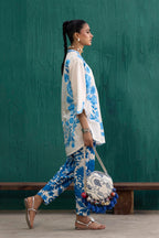Stitched Printed Viscose Shirt+ Shalwar